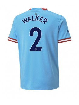 Manchester City Kyle Walker #2 Heimtrikot 2022-23 Kurzarm